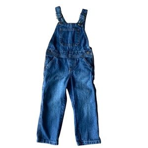 WRANGLER OVERALL BIBS SIZE 4T